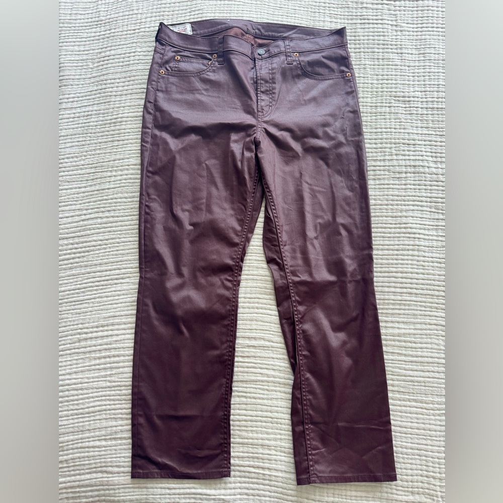 Gap Vintage Slim Mid Rise Coated Denim